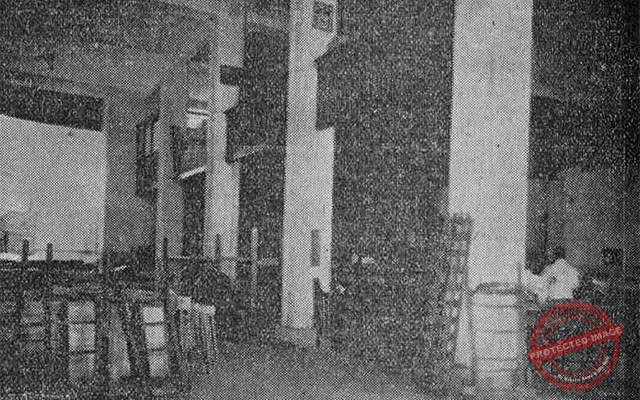 Vista del almacén y escritorio de la Compañía de Accesorios de Ingenios S. A. en la Habana. (Ca. 1918).