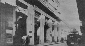 Edificio donde estuvo la Compañía de Accesorios de Ingenios S. A. en San Ignacio 25, Habana. (Ca. 1918).