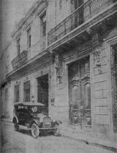 Edificio de las oficinas de La Compañía de seguros La Internacional en la Habana.