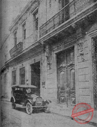 Edificio de las oficinas de La Compañía de seguros La Internacional en la Habana.