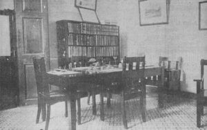 Vista del interior de una oficina de La Compañía de seguros La Internacional en la Habana (Ca. 1918).