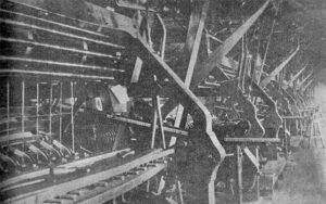 Máquinas de tejer alambre de la Vallejo Steel Works, Habana (Ca. 1918).