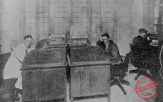 Administración de la casa William A. Campbell en la Habana (Ca. 1918).