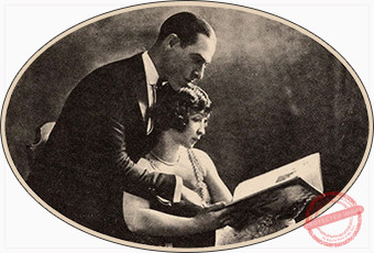 Adelaide y Hughes. Pareja de baile del Casino Nacional de la Habana (Fot. Apeda, N. Y.)