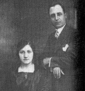 Bernardo Alonso y señora