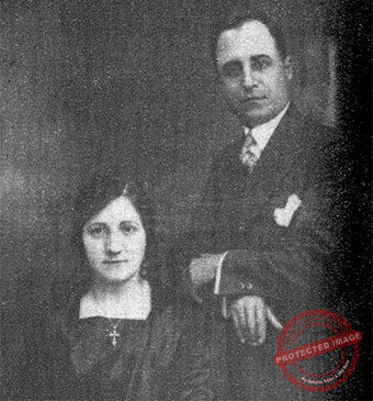 Bernardo Alonso y señora