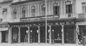 Francisco Plá y Cía. S. en C. edificio en la Avenida de Italia (Galiano) números 49 al 53, Habana (Ca. 1929).