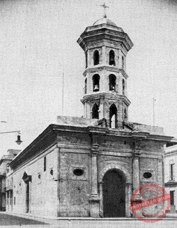 Iglesia de Monserrate en la calle de Galiano, Habana (Ca. 1929).