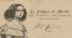 Marquesa de Merlín - María de las Mercedes Santa Cruz y Montalvo (Ca. 1839).