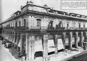 La Plaza del Vapor enclavada entre las calles Reina, Galiano, Dragones y Águila (Ca. 1929).