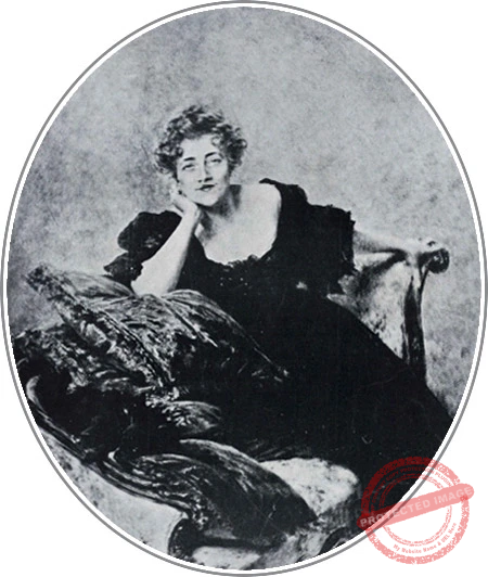 Retrato de Madame C... por Theobald Chartrand. Exposición de Arte Francés en el Ateneo de la Habana en 1907.