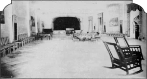 Sociedad Liceo de Pinar del Río. Lujoso y amplio salón de baile (Ca. 1928).