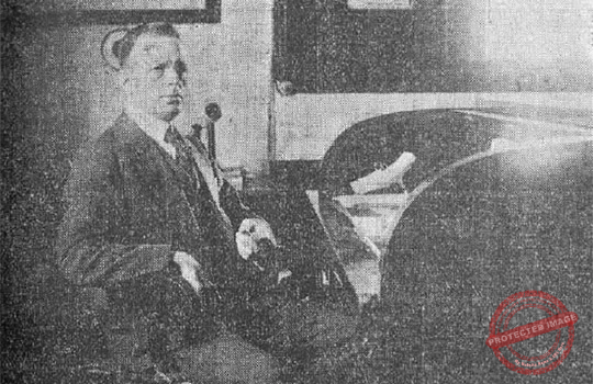 Alvaro Ledón administrador de la Compañía de muelles del puerto de la Habana (Ca. 1918).