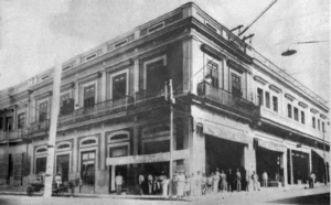 Edificio de I. Ansola S. en C. sucesores de Ruiloba y Cía. en Cienfuegos (Ca. 1936).