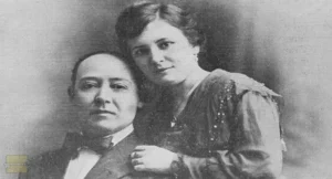 Antonio Mata Álvarez y su esposa Francisca Suárez propietarios de los hoteles “Ciervo de Oro” y “Gran Continental” en Cienfuegos (Ca. 1919).