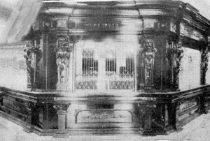 Vista de la Oficina del Banco Español de Cienfuegos (Ca. 1919).