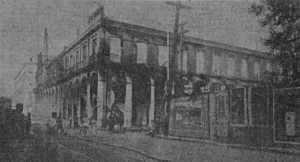 Centro Asturiano visto por la esquina de las calles Zulueta y San José, Habana (Ca. 1918).