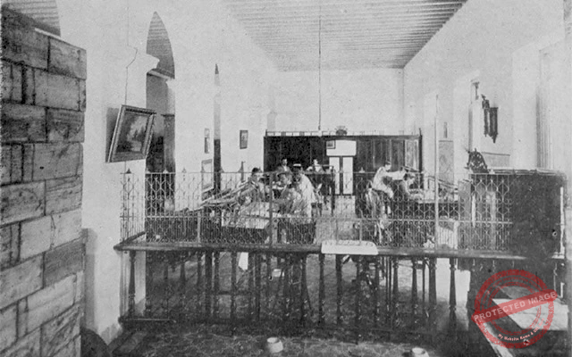 Cienfuegos. Vista de la oficina administrativa de la casa de Intriago y Pons (Ca. 1919).