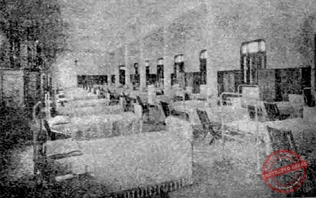 Colegio de los Hermanos Maristas en Cienfuegos. Vista de los dormitorios (Ca. 1926).