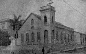 Edificio de la Iglesia Metodista Episcopal del Sur en Cienfuegos (Ca. 1926).