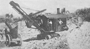 Cienfuegos. Máquinas de hacer concreto de Juan Garriga.