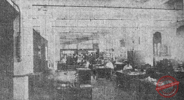 Port of Havana Docks Co. Vista de las oficinas (Ca. 1918).