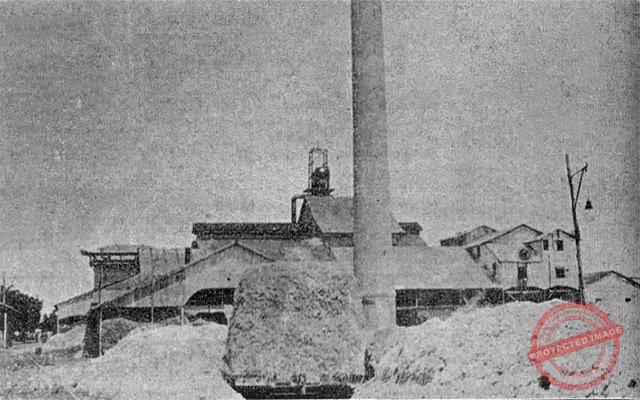 Central Santa María (Efraín Alfonso). Aspecto del batey (Ca. 1918).