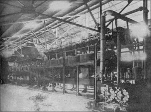 Central Santa Amalia. Departamento de Centrífugas (Ca. 1918).
