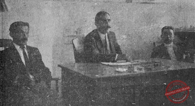 Francisco Icardi, Jacinto Rodríguez y Pedro Icardi de la casa Jacinto Rodríguez, S. en C. (Ca. 1918).