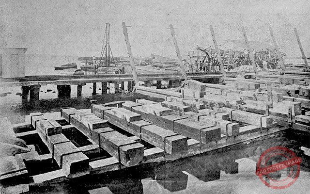 Otro aspecto del varadero Castaño en Cienfuegos (Ca. 1904).