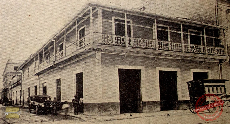 Alegría e Hijos, almacén de ferretería de la calle Milanés no. 17 de Matanzas, antecedente de la firma Aguirregaviria y Urresti.