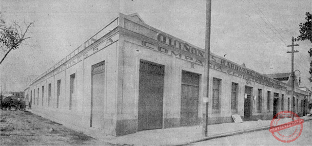 Edificio almacén y depósito de la ferretería Quiñones Hardware Corporation, Habana ca. 1918.