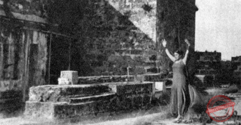 Graziella Garbalosa poeta y autora de “Ninfas, Sueños y Cisnes” en Cienfuegos (Ca. 1930).