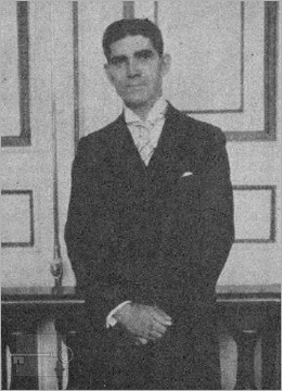 Dr. Germán Wolter del Río, secretario de Hacienda de Cuba, ca. 1936.