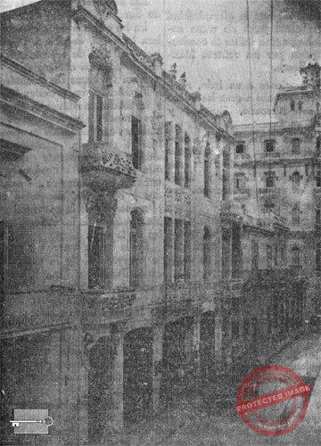 Marcelino García, S. en C. Vista del edificio de la firma en Mercaderes 37, Habana, ca. 1918.Marcelino García, S. en C. Vista del edificio de la firma en Mercaderes 37, Habana, ca. 1918.