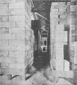 Mercadé, Bergnes y Cía. Vista parcial del almacén y mercancías de la firma en Santiago de Cuba ca. 1918.