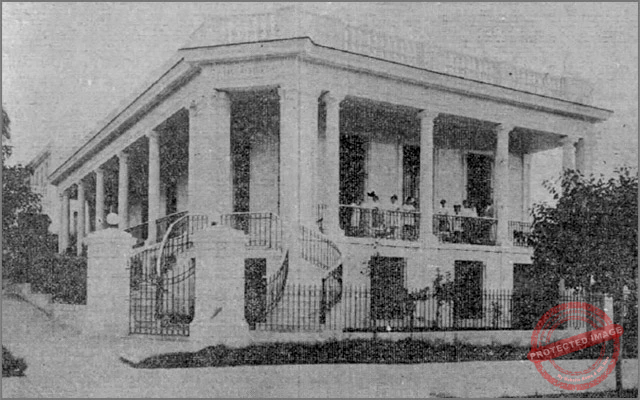 Villa Nieves residencia de Fernando Blanco Prado en la Víbora, Habana ca. 1918.