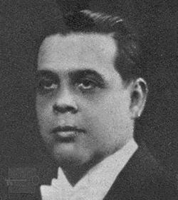 Retrato de Arturo San Román, presidente del Liceo de Bauta en 1929.