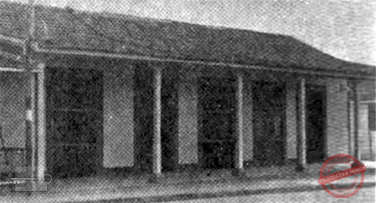 Edificio de la Alcaldía Municipal de Caimito ca. 1944.