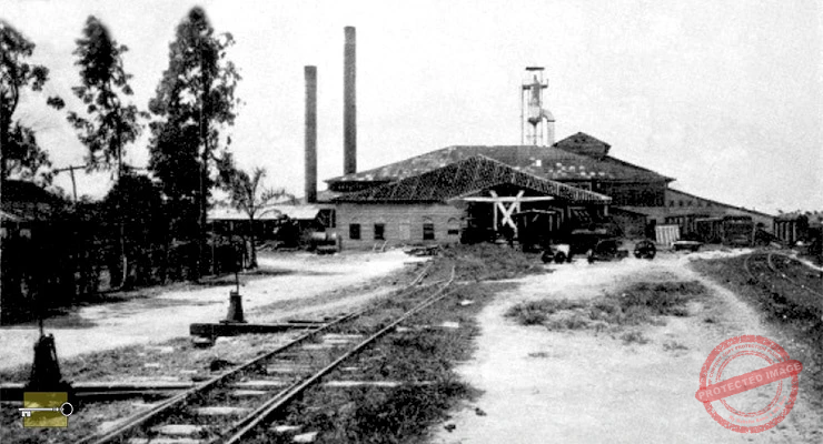 Vista del Central Habana antes Central Lucía de Perfecto Lacoste ca. 1914.