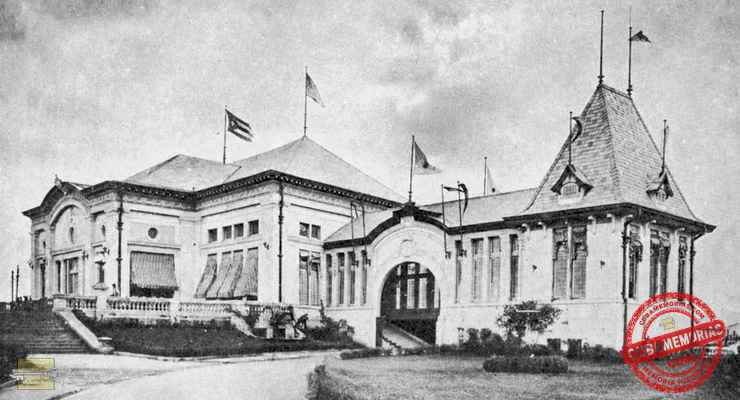 Edificio de The Casino, antiguo Casino de la Playa, en La Habana, a principios de 1922.