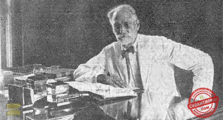 Retrato del general Pedro Betancourt y Dávalos, fotografiado por el Diario de la Marina en 1933.