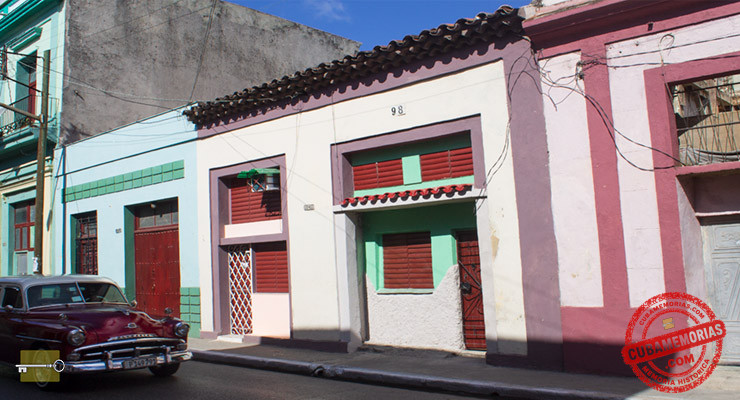 Fachada de Milanés 98, antigua calle Gelabert, en Matanzas, vía donde aparece registrado Manuel B. Trelles.