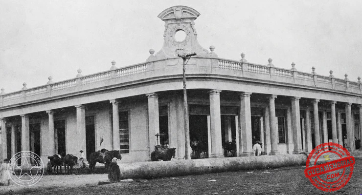 Casa comercial de Trasancos y Compañía en Perico, Matanzas, hacia 1919.
