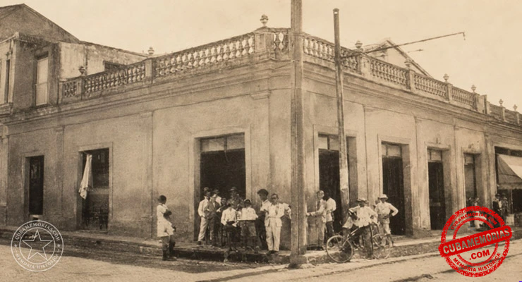 Edificio ocupado por la fábrica de calzado La Imperial en la calle de Cuba, Matanzas