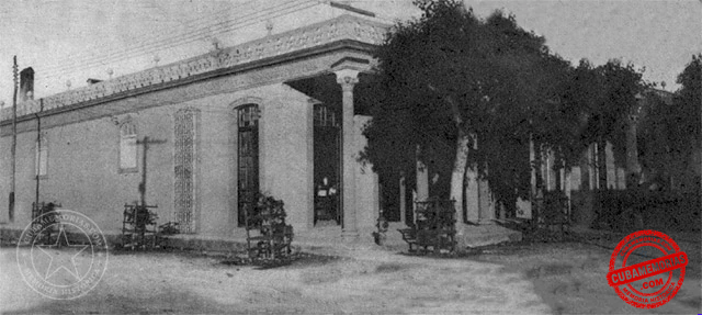Vista exterior del edificio de la Panificadora Tarajano en Camajuaní, ca. 1929.
