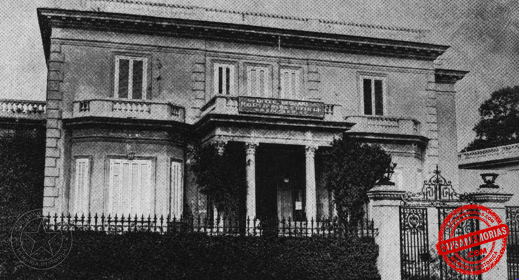 Edificio del Colegio Nuestra Señora del Buen Consejo, en el Cerro, La Habana, 1944.
