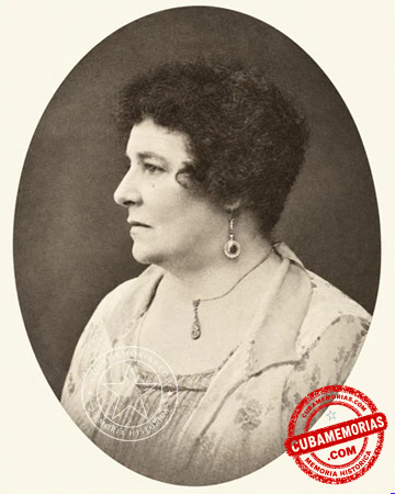 Retrato de Ramona Sicardó Isern, pianista, profesora y directora del Conservatorio Sicardó de La Habana.