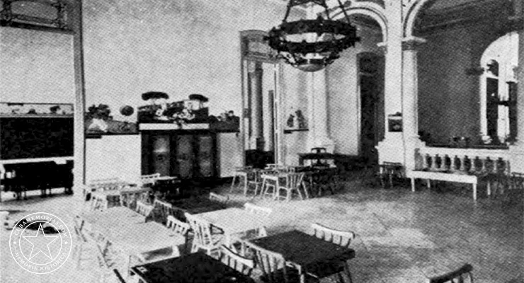 Aula de Kindergarten de la Academia Valmaña en Prado 114, La Habana, en 1944.